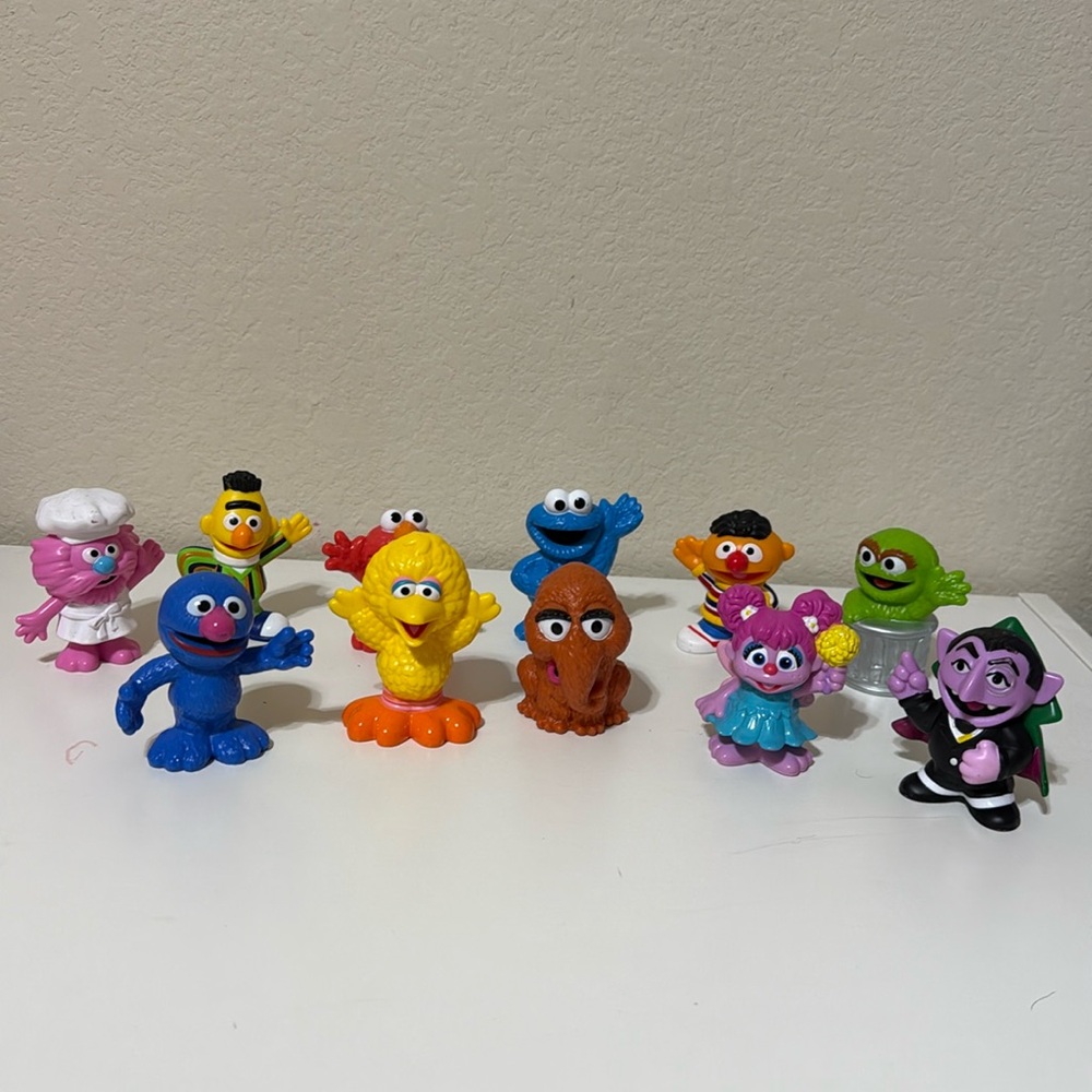 Sesame Street figure set